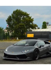 Carbonado FRP DE Style Wide Fender Flares for Lamborghini Huracan 2015-2025                                     - 5556LB-FFF - Image 19