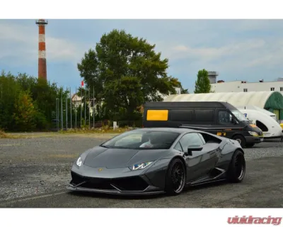 Carbonado FRP DE Style Wide Fender Flares for Lamborghini Huracan 2015-2025 - 5556LB-FFF