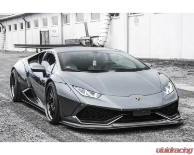 Carbonado FRP DE Style Wide Fender Flares for Lamborghini Huracan 2015-2025 - 5556LB-FFF