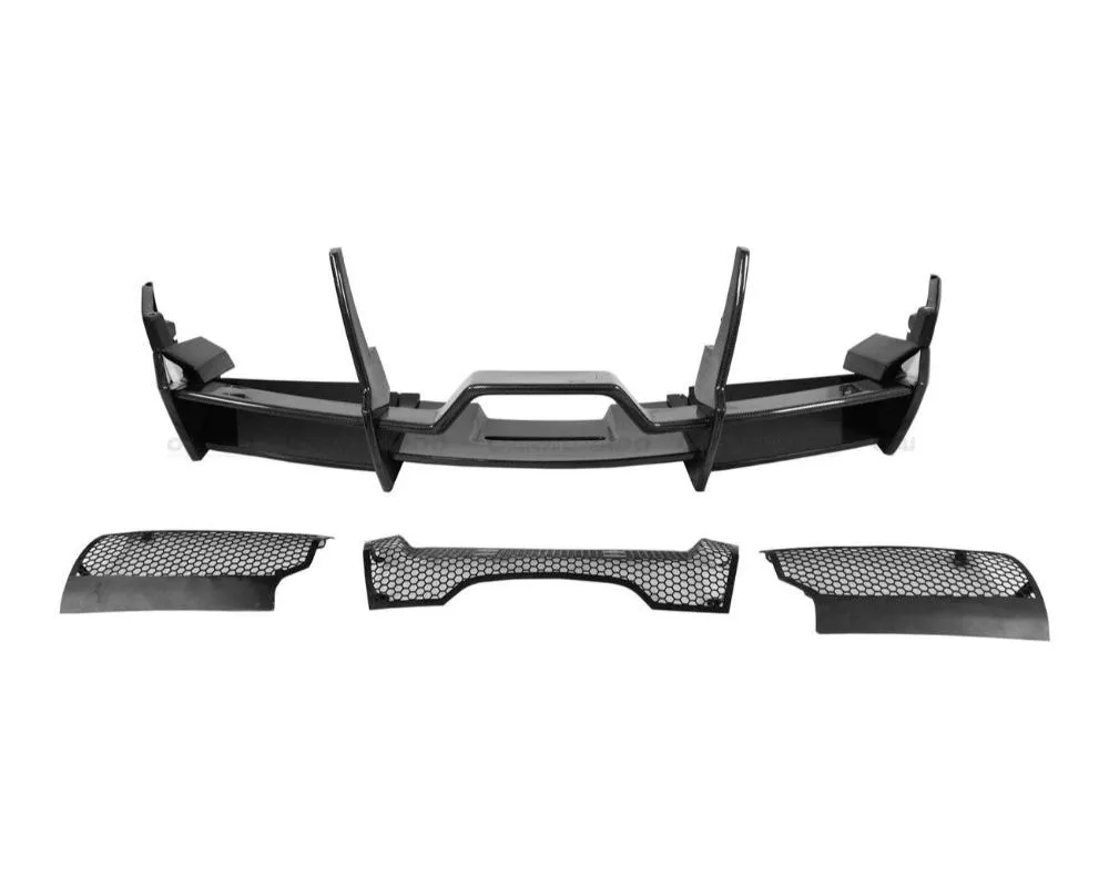 Carbonado DryPCF SV Style Rear Bumper & Wing Lamborghini Murcielago 2001-2010 - DRYPCF5901SVOEM-RB-SET