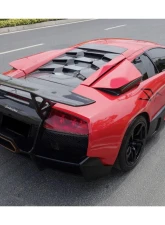Carbonado DryPCF SV Style Rear Bumper & Wing Lamborghini Murcielago 2001-2010                                     - DRYPCF5901SVOEM-RB-SET - Image 12