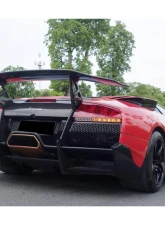 Carbonado DryPCF SV Style Rear Bumper & Wing Lamborghini Murcielago 2001-2010                                     - DRYPCF5901SVOEM-RB-SET - Image 15