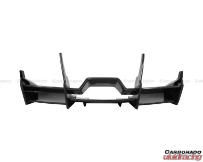 Carbonado DryPCF SV Style Rear Bumper & Wing Lamborghini Murcielago 2001-2010 - DRYPCF5901SVOEM-RB-SET