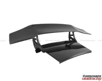 Carbonado DryPCF SV Style Rear Bumper & Wing Lamborghini Murcielago 2001-2010 - DRYPCF5901SVOEM-RB-SET