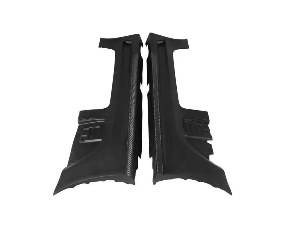Carbonado 6X6MTPCF BKSS Style Side Skirts & Fender Mercedes-Benz SLS AMG 2010-2015 - 6X6MTPCF8515BLS-SS-SET