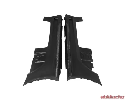 Carbonado 6X6MTPCF BKSS Style Side Skirts & Fender Mercedes-Benz SLS AMG 2010-2015 - 6X6MTPCF8515BLS-SS-SET