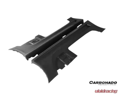 Carbonado 6X6MTPCF BKSS Style Side Skirts & Fender Mercedes-Benz SLS AMG 2010-2015 - 6X6MTPCF8515BLS-SS-SET