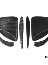 Carbonado 6X6MTPCF BKSS Style Side Skirts & Fender Mercedes-Benz SLS AMG 2010-2015                                     - 6X6MTPCF8515BLS-SS-SET - Image 12