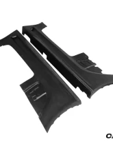 Carbonado 6X6MTPCF BKSS Style Side Skirts & Fender Mercedes-Benz SLS AMG 2010-2015                                     - 6X6MTPCF8515BLS-SS-SET - Image 3