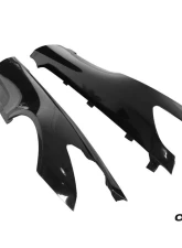 Carbonado 6X6MTPCF BKSS Style Side Skirts & Fender Mercedes-Benz SLS AMG 2010-2015                                     - 6X6MTPCF8515BLS-SS-SET - Image 7