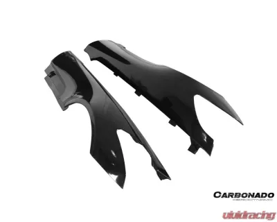 Carbonado 6X6MTPCF BKSS Style Side Skirts & Fender Mercedes-Benz SLS AMG 2010-2015 - 6X6MTPCF8515BLS-SS-SET