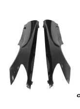 Carbonado 6X6MTPCF BKSS Style Side Skirts & Fender Mercedes-Benz SLS AMG 2010-2015                                     - 6X6MTPCF8515BLS-SS-SET - Image 8