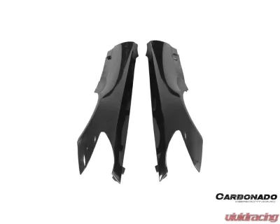 Carbonado 6X6MTPCF BKSS Style Side Skirts & Fender Mercedes-Benz SLS AMG 2010-2015 - 6X6MTPCF8515BLS-SS-SET