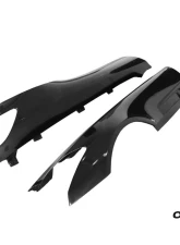 Carbonado 6X6MTPCF BKSS Style Side Skirts & Fender Mercedes-Benz SLS AMG 2010-2015                                     - 6X6MTPCF8515BLS-SS-SET - Image 9