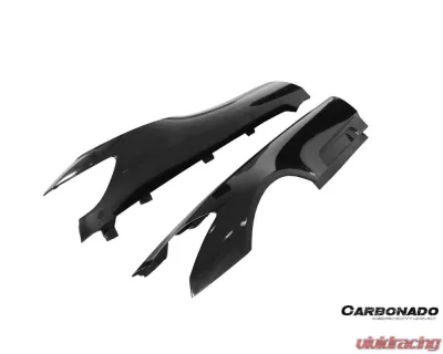 Carbonado 6X6MTPCF BKSS Style Side Skirts & Fender Mercedes-Benz SLS AMG 2010-2015 - 6X6MTPCF8515BLS-SS-SET
