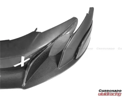 Carbonado Carbon Fiber Front Bumper & Fender Set for McLaren MP4 12C 2011-2014 - DRYPCF8002BKSS675 Front Set