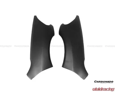 Carbonado Carbon Fiber Front Bumper & Fender Set for McLaren MP4 12C 2011-2014 - DRYPCF8002BKSS675 Front Set