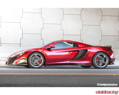Carbonado Carbon Fiber Front Bumper & Fender Set for McLaren MP4 12C 2011-2014 - DRYPCF8002BKSS675 Front Set