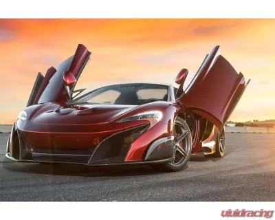 Carbonado Carbon Fiber Front Bumper & Fender Set for McLaren MP4 12C 2011-2014 - DRYPCF8002BKSS675 Front Set