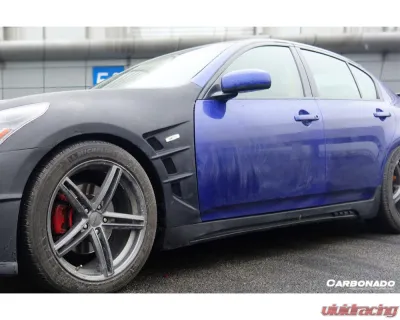Carbonado FRP ELT Style Body Kit for 2007-2009 Infiniti G25 G35 G37 Sedan - 8348ELT-FBK