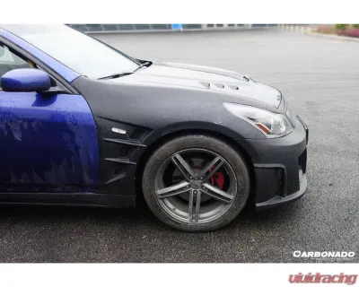 Carbonado FRP ELT Style Body Kit for 2007-2009 Infiniti G25 G35 G37 Sedan - 8348ELT-FBK