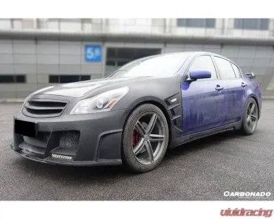 Carbonado FRP ELT Style Body Kit for 2007-2009 Infiniti G25 G35 G37 Sedan - 8348ELT-FBK