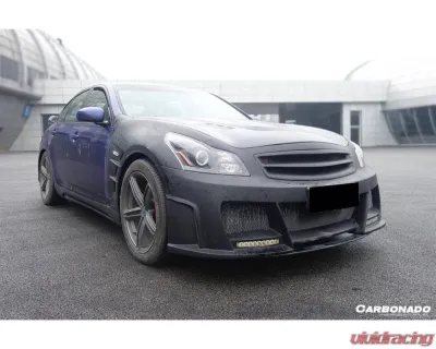 Carbonado FRP ELT Style Body Kit for 2007-2009 Infiniti G25 G35 G37 Sedan - 8348ELT-FBK