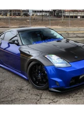 Carbonado CFRP DL Style Wide Fender Set Nissan 350Z 2003-2008                                     - CF8350DL.FD-SET - Image 4