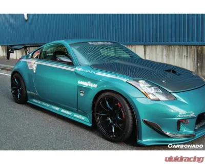 Carbonado CFRP DL Style Wide Fender Set Nissan 350Z 2003-2008 - CF8350DL.FD-SET