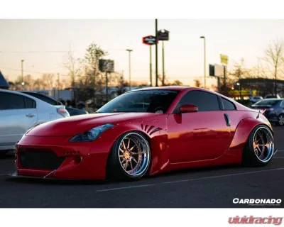 Carbonado Carbonado FRP BRY Style Wide Body Kit for Nissan 350Z 2003-2008 - Part No: 8350RBY - 8350RBY FULL KIT