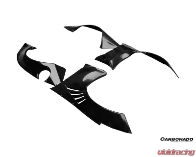 Carbonado FRP BRY Style Wide Fender Flare Set for Nissan 350Z 2003-2008, Part No: 8350RBY.FRFF - 8350RBY.FRFF SET