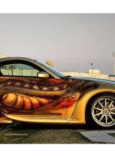 Carbonado Carbonado FRP VS3 Style Wide Body Full Body Kit for Nissan 350Z 2003-2008                                     - 8350VS3-FBK - Image 13