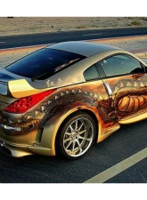 Carbonado Carbonado FRP VS3 Style Wide Body Full Body Kit for Nissan 350Z 2003-2008                                     - 8350VS3-FBK - Image 15