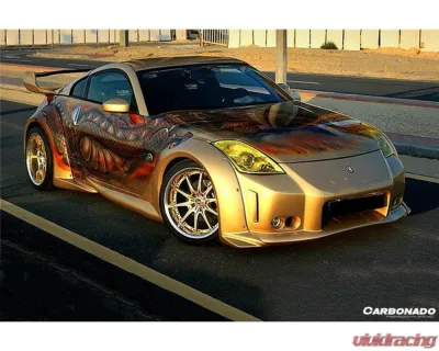 Carbonado Carbonado FRP VS3 Style Wide Body Full Body Kit for Nissan 350Z 2003-2008 - 8350VS3-FBK