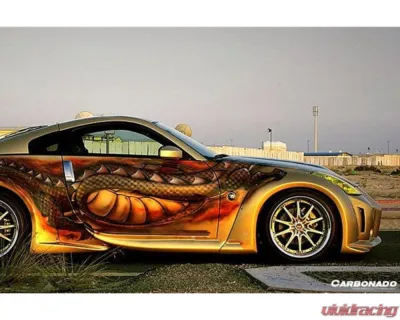 Carbonado FRP VS3 Style Wide Fender Flare Body Kit for Nissan 350Z 2003-2008 - 8350VS3.FF 3050VS3.FF