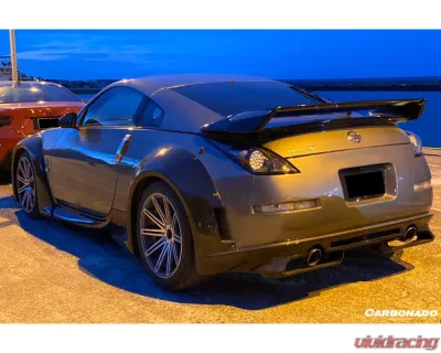 Carbonado FRP VS3 Style Wide Fender Flare Body Kit for Nissan 350Z 2003-2008 - 8350VS3.FF 3050VS3.FF