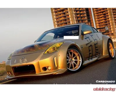 Carbonado FRP VS3 Style Wide Fender Flare Body Kit for Nissan 350Z 2003-2008 - 8350VS3.FF 3050VS3.FF