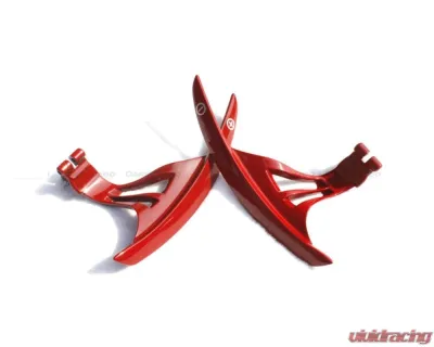 Carbonado Red Aluminum Alloy OEM Style Replacement Shift Paddles Nissan GTR R35 2008-2016 - 8353-SPDRED
