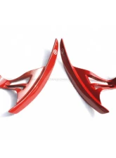 Carbonado Red Aluminum Alloy OEM Style Replacement Shift Paddles Nissan GTR R35 2008-2016                                     - 8353-SPDRED - Image 3
