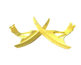 Carbonado Yellow Aluminum Alloy OEM Style Replacement Shift Paddles Nissan GTR R35 2008-2016
