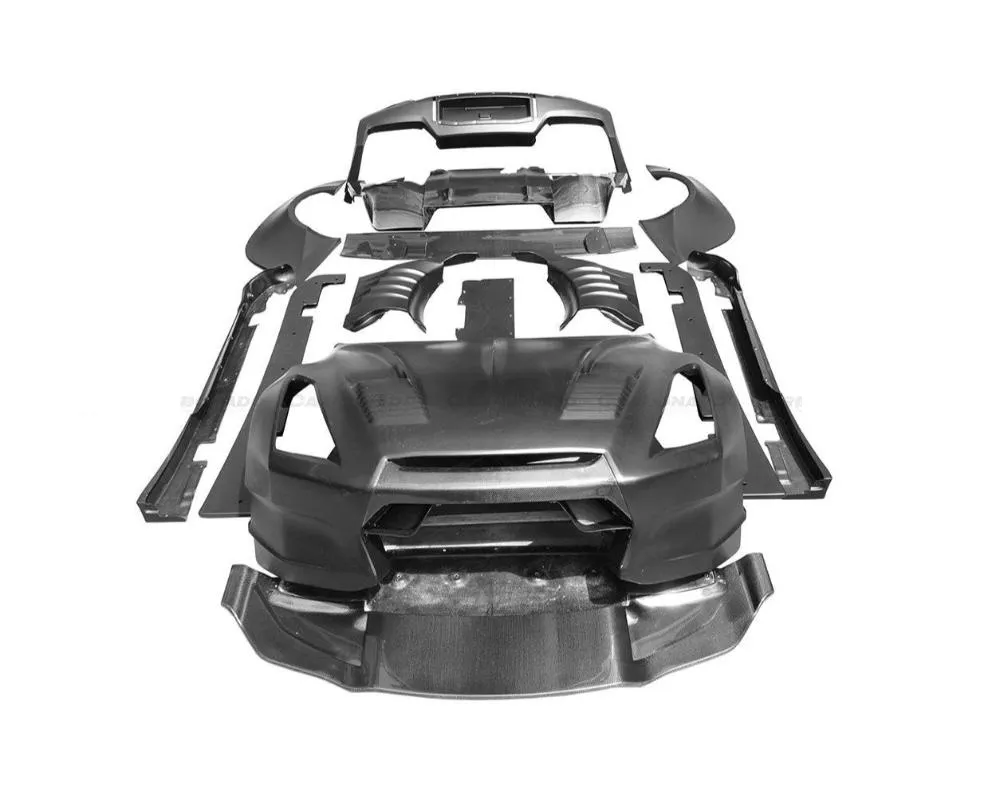 Carbonado FRP BSP Style Wide Full Body Kit Nissan GTR R35 2008-2016 - 8353BSP-FBK