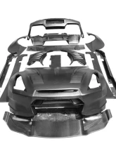 Carbonado Carbonado FRP BSP Style Wide Full Body Kit for Nissan GTR R35 2008-2016                                     - 8353BSP-FBK - Image 19