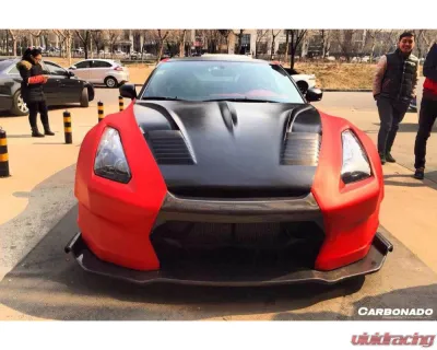 Carbonado Carbonado FRP BSP Style Wide Full Body Kit for Nissan GTR R35 2008-2016 - 8353BSP-FBK
