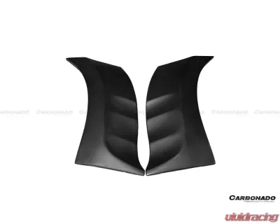 Carbonado CFRP VA Style Front Bumper Wide Body Flare Nissan GTR R35 2012-2016 - FG8353DBAVA.FBF