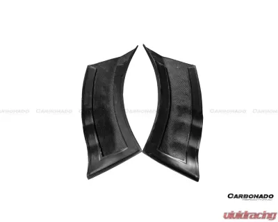Carbonado CFRP VA Style Front Bumper Wide Body Flare Nissan GTR R35 2012-2016 - FG8353DBAVA.FBF