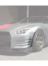 Carbonado CFRP VA Style Front Bumper Wide Body Flare Nissan GTR R35 2012-2016                                     - FG8353DBAVA.FBF - Image 6