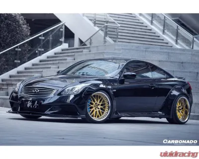 Carbonado Carbonado FRP DE Style Full Wide Body Kit for Infiniti G37S Coupe 2008-2015 - 8371LB-FBK