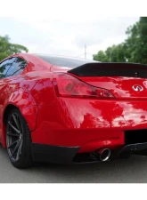 Carbonado Carbonado FRP DE Style Full Wide Body Kit for Infiniti G37S Coupe 2008-2015                                     - 8371LB-FBK - Image 13