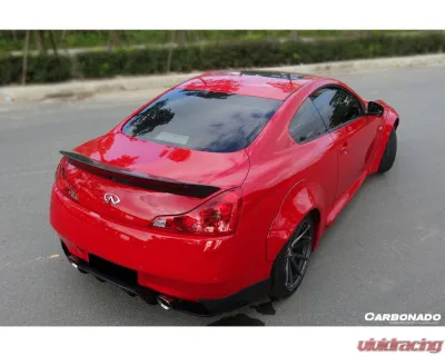Carbonado Carbonado FRP DE Style Full Wide Body Kit for Infiniti G37S Coupe 2008-2015 - 8371LB-FBK