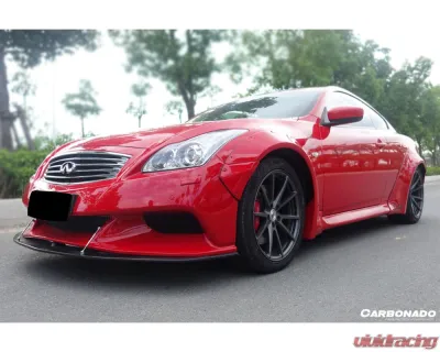 Carbonado Carbonado FRP DE Style Full Wide Body Kit for Infiniti G37S Coupe 2008-2015 - 8371LB-FBK